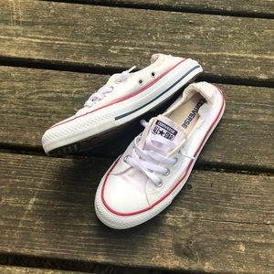 White Converse All Star Low Top